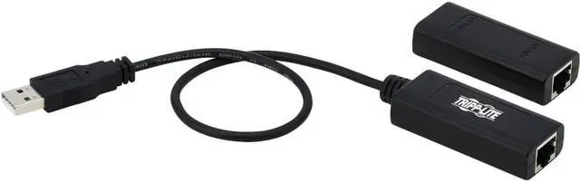 Alt view image 4 of 20 - Tripp Lite USB Over Cat5/Cat6 Extender Kit 1-Port with PoC USB 2.0 164 ft. (B203