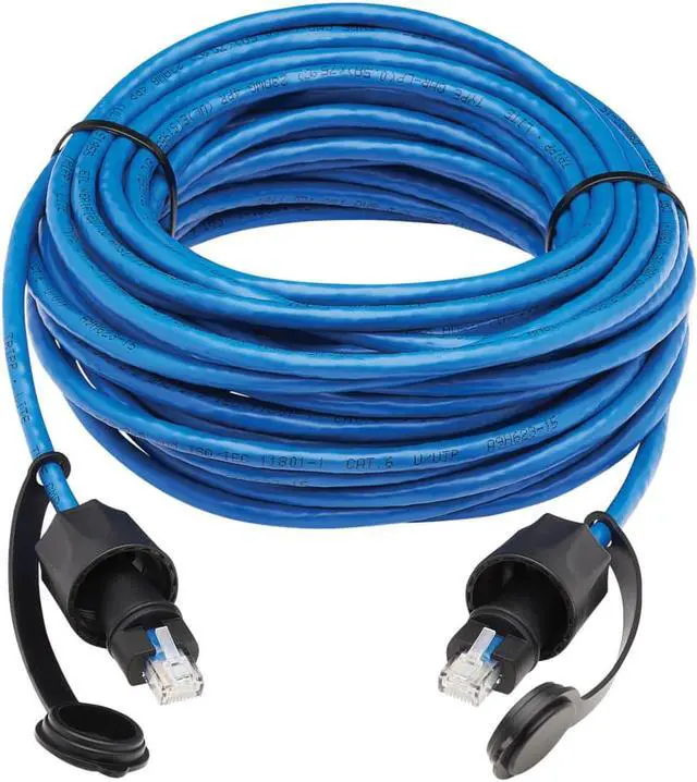 Alt view image 4 of 11 - Tripp Lite Industrial Cat6 UTP Patch Cable - RJ45 M/M 50 ft. (15 m)