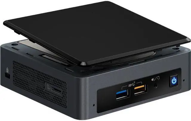 Alt view image 6 of 9 - Intel NUC NUC8i3BEK Desktop Computer - Core i3 i3-8109U - Mini PC