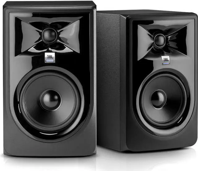 Alt view image 5 of 20 - JBL 308PMKII Powered Studio Monitor (Single)