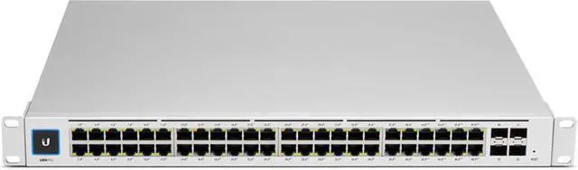 Alt view image 4 of 20 - Ubiquiti USW-PRO-48-POE Layer 3 Switch USWPRO48POE