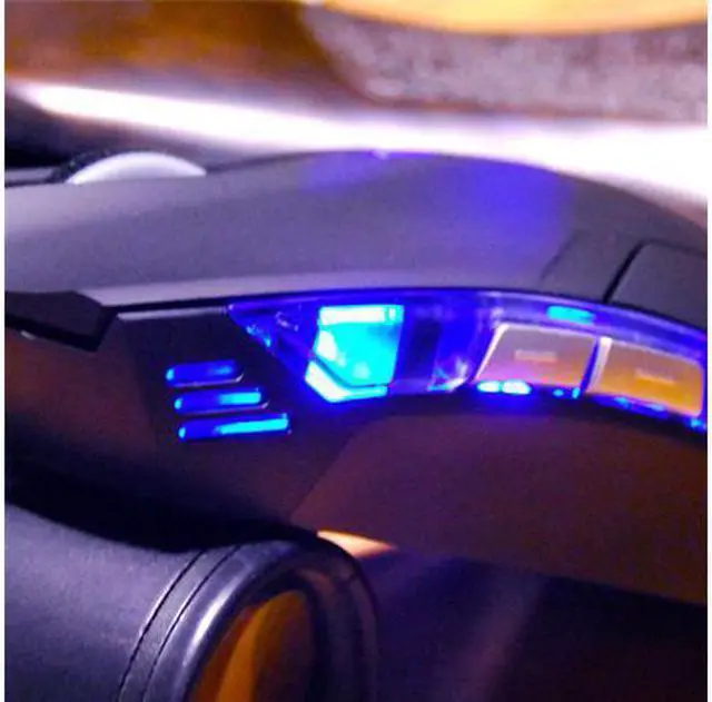 Alt view image 4 of 4 - E-blue Cobra Wired USB Gaming Game Optical Mouse Mice 1600DPI