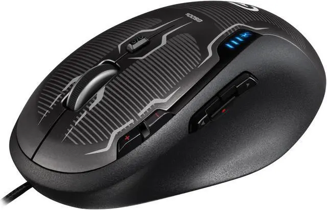 Alt view image 3 of 4 - Logitech G500S Adjustable Weight Programmable 10 Buttons 1 x Wheel USB Wired Laser 200 - 8200 dpi Gaming Game Mouse