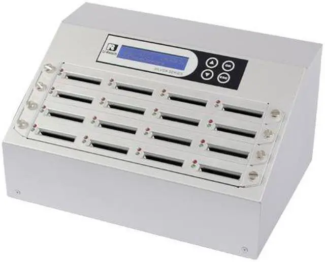 Main image of Intelligent 9 Series (CF916S) - Silver Standard 1 - 15 Target CF/ CFast Compact Flash Memory Duplicator - Ultra High Speed(3.9 GB /Mins)