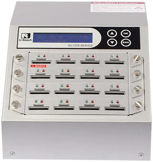 Main image of Intelligent 9 Series (SD916S) - Silver Standard 1 - 15 Target SD /mSD Flash Memory Duplicator
