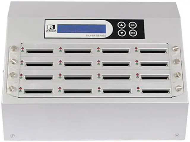 Alt view image 2 of 3 - Intelligent 9 Series (CF916S) - Silver Standard 1 - 15 Target CF/ CFast Compact Flash Memory Duplicator - Ultra High Speed(3.9 GB /Mins)