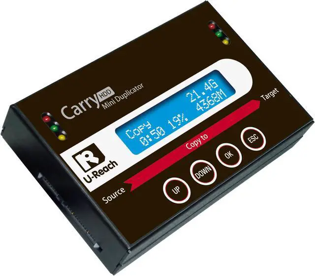 Main image of U-Reach Data Solutions PRO118 Portable SATA/IDE Hard Disc Drive (HDD) Duplicator