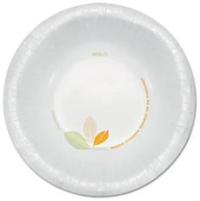 Main image of Bare Paper Dinnerware, 12 oz. Bowl, Green/Tan, 500/Carton