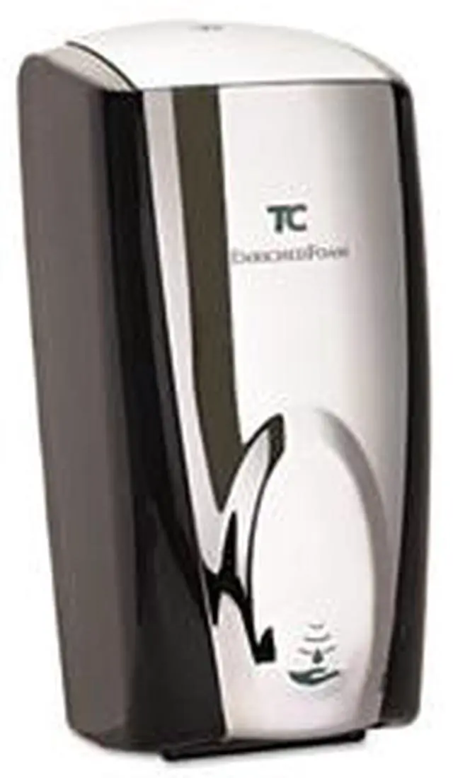 Main image of Autofoam Soap Dispenser, 1100 mL, Black/Chrome