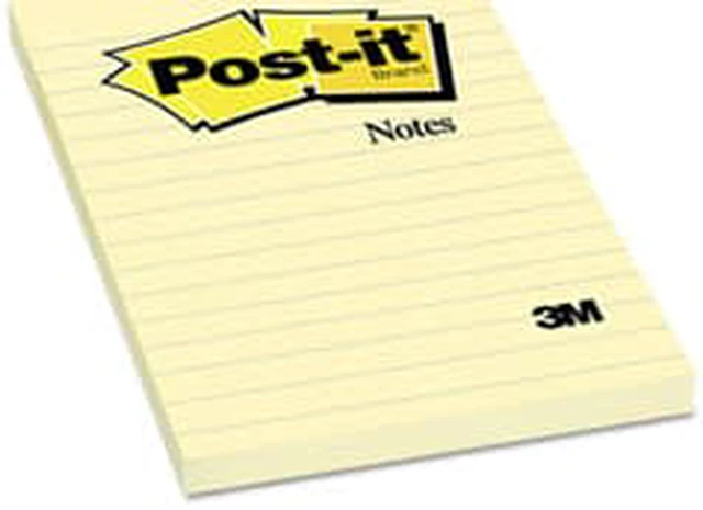 Alt view image 2 of 17 - 3M 660YW Original Notes 4 x 6 Canary Yellow 12 100-Sheet Pads/Pck