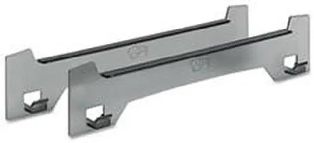 Main image of Post-It Wall Easel, Adhesive Mount, Plastic, Smoke, 2/Pack EH5592PK