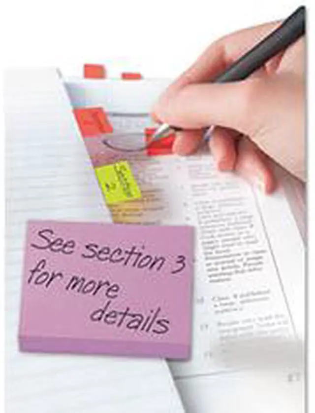 Main image of 3M 680BB2 Standard Tape Flags in Dispenser Bright Blue 100 Flags per Dispenser