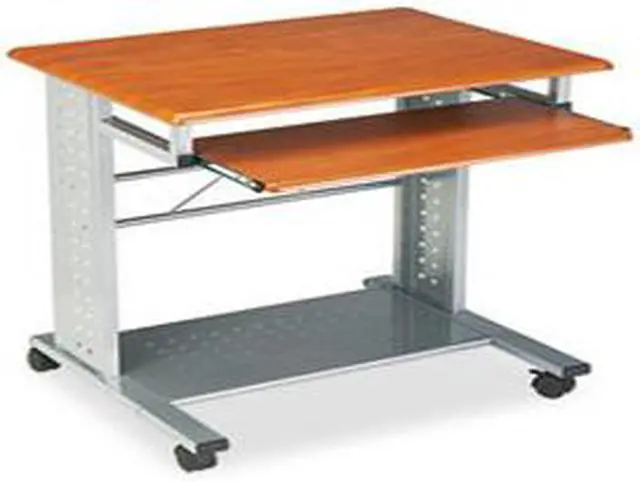 Main image of Mayline Empire Mobile PC Cart 29-3/4w x 23-1/2d x 29-3/4h Medium Cherry 945MEC