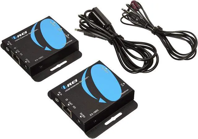 Alt view image 5 of 6 - HDMI Extender Over CAT5/CAT6 by OREI with IR upto 164 Feet - Loop Out - 1080P Full HD Signal Distribution (EX-165C+)