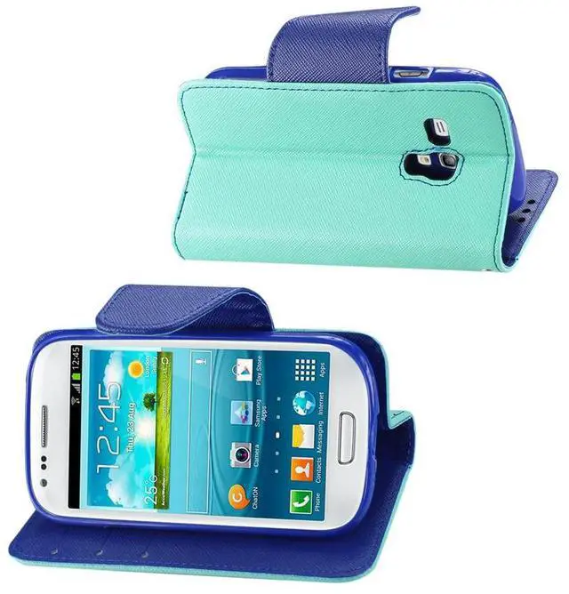 Main image of Reiko Free Stand Wallet Case For Samsung Galaxy S III Mini