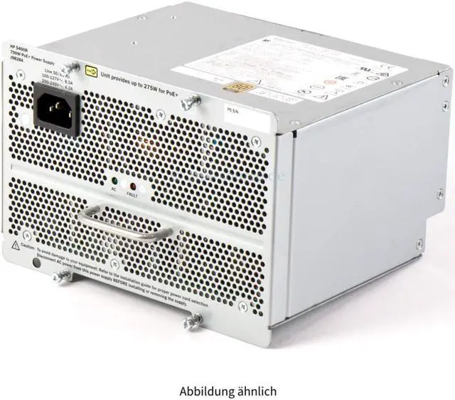 Alt view image 8 of 8 - HPE J9828A 5400R 700W PoE+ zl2 Power Supply