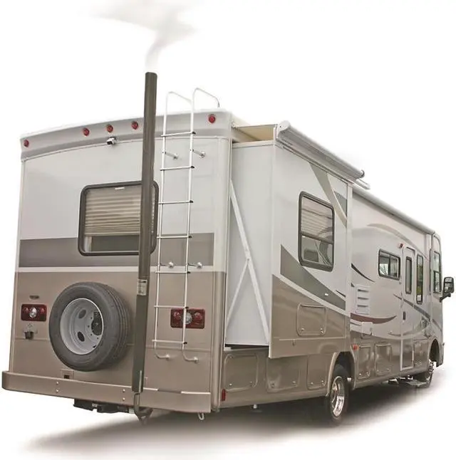 Main image of camco black 44461 genturi generator exhaust system