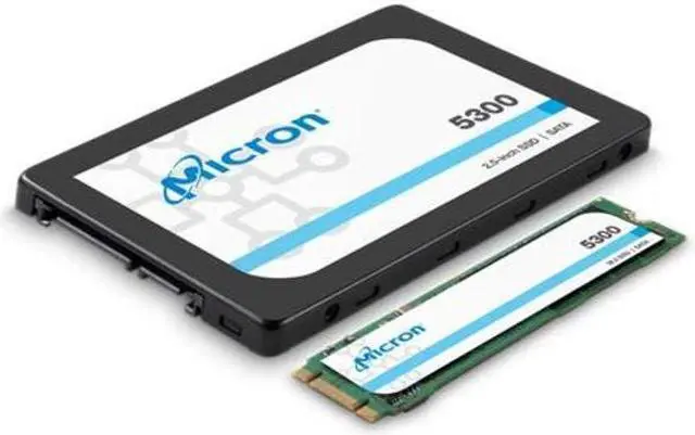 Alt view image 2 of 2 - MTFDKCC7T6TFR-1BC1ZABYYR Micron 7450 Pro Series 7.6TB U.3 PCIE NVME 2.5 SSD
