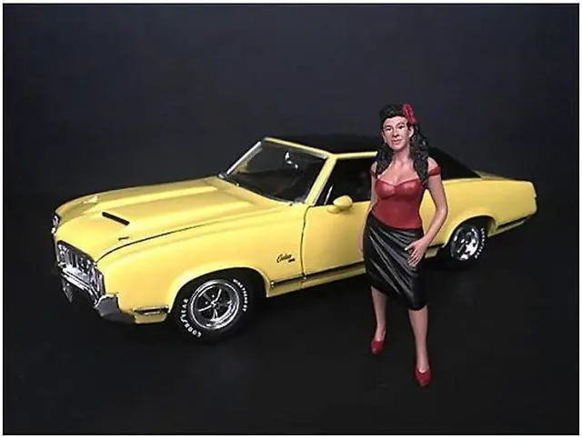 Alt view image 3 of 6 - American Diorama 38184 1 by 18 Scale Hanging Out II Rosa Figurine Model