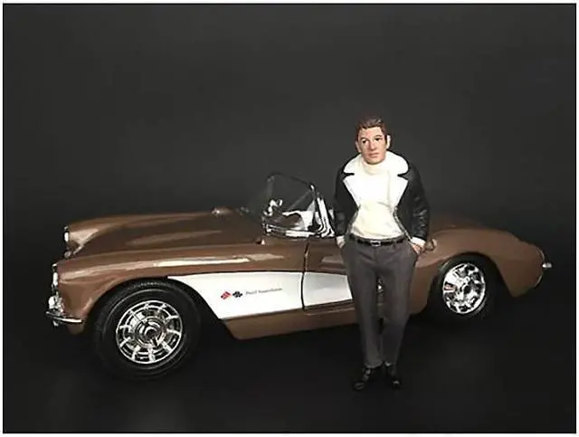 Alt view image 2 of 2 - "Ladies Night" Marco (The Owner) Figurine for 1/24 Scale Models by American Diorama