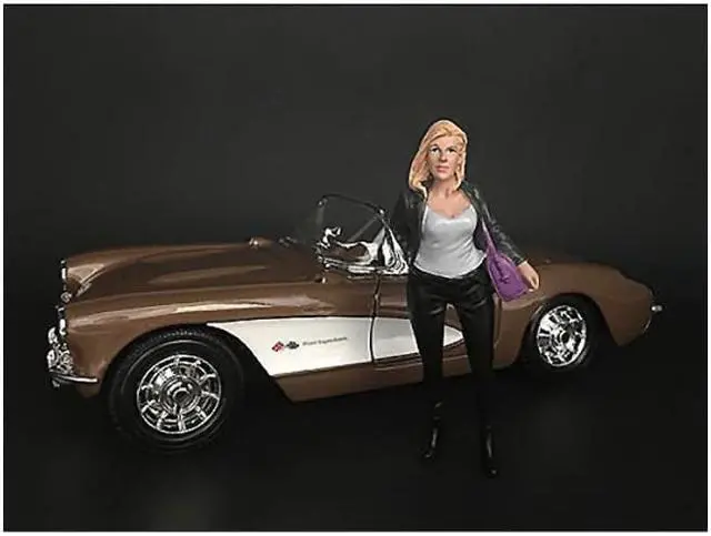 Alt view image 4 of 7 - Ladies Night Angela Figurine for 1/18 Scale Models by American Diorama 38192