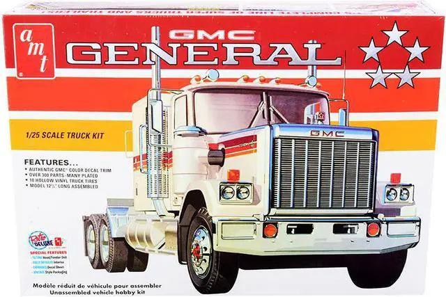 Main image of Skill 3 Model Kit GMC General Truck Tractor 1/25 Scale Model by AMT