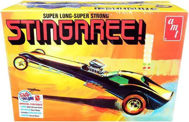 Main image of Skill 2 Model Kit Stingaree Custom Dragster 1/25 Scale Model by AMT