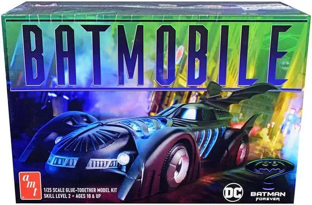Main image of Skill 2 Model Kit Batmobile "Batman Forever" (1995) Movie 1/25 Scale Model by AMT