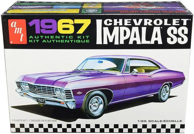 Main image of Skill 2 Model Kit 1967 Chevrolet Impala SS 1/25 Scale Model by AMT