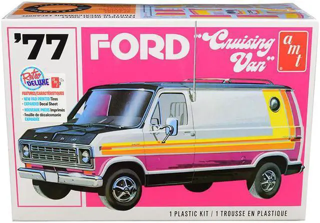 Main image of Skill 2 Model Kit 1977 Ford "Cruising Van" 1/25 Scale Model by AMT