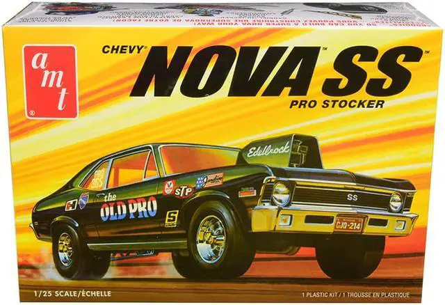 Alt view image 9 of 10 - 1972 Chevy Nova Ss Old Pro 2t Model Kit