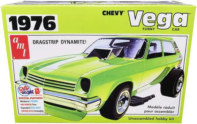 Main image of Skill 2 Model Kit 1976 Chevrolet Vega Funny Car 1/25 Scale Model by AMT