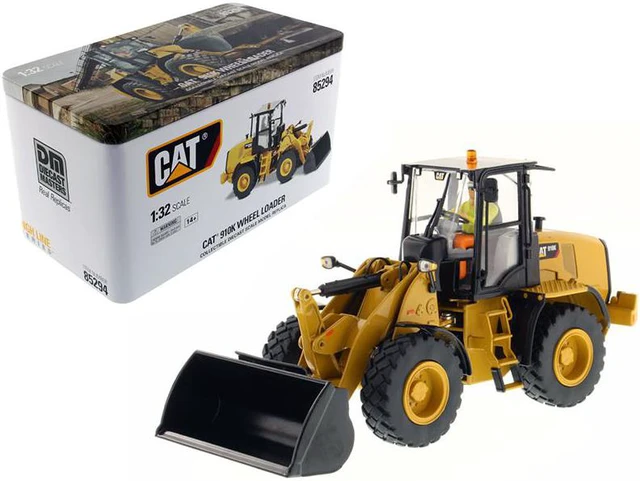 Alt view image 7 of 7 - CAT Caterpillar 910K Wheel Loader with Operator "High Line Series" 1/32 Diecast Model by Diecast Masters