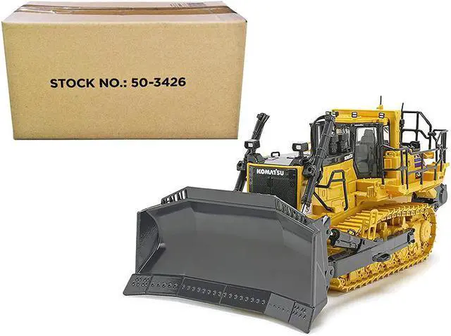 Alt view image 3 of 3 - Komatsu D375A-8 Crawler Dozer with Ripper 1/50 Diecast Model by First Gear