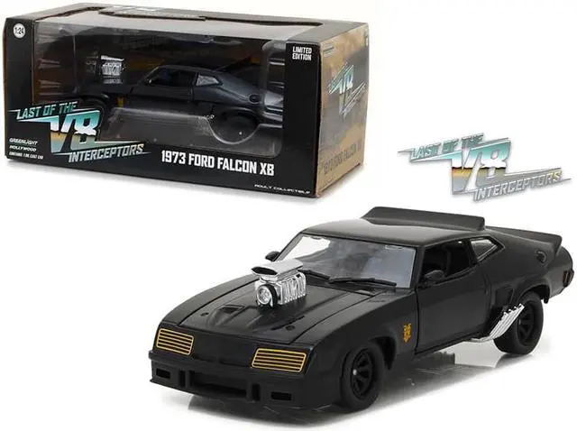 Alt view image 7 of 9 - 1973 Ford Falcon XB Black "Last of the V8 Interceptors" (1979) Movie 1/24 Diecast Model Car by Greenlight