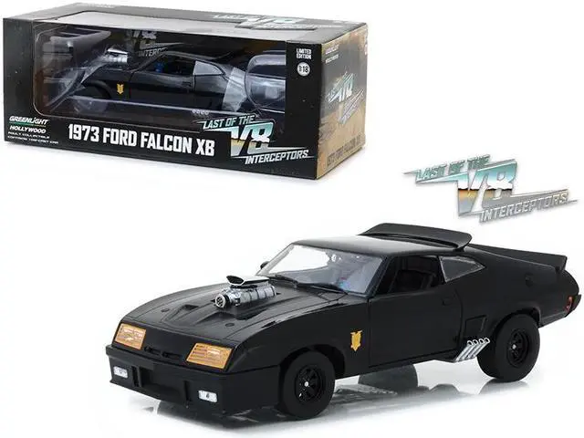 Alt view image 9 of 10 - 1973 Ford Falcon XB Black "Last of the V8 Interceptors" (1979) Movie 1/18 Diecast Model Car by Greenlight