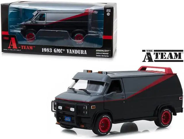 Alt view image 9 of 9 - GREENLIGHT 84072 1 24 SCALE THE A-TEAM  1983-87 TV SERIES  1983 GMC VANDURA
