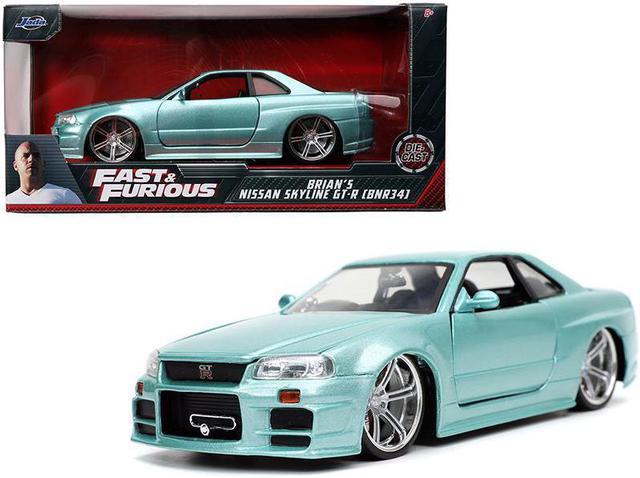 Fast and Furious 1:24 Jada - popular Nissan Skyline 2000 GT-R and Nissan GT-R Ben Sopra