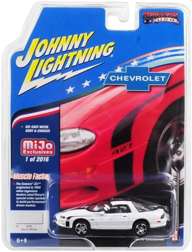 Alt view image 3 of 4 - 2002 Chevrolet Camaro ZL1 427 White Muscle Cars USA Limited Edition to 2016 pieces Worldwide 1/64 Diecast Model Car by Johnny Lightning JLCP7139