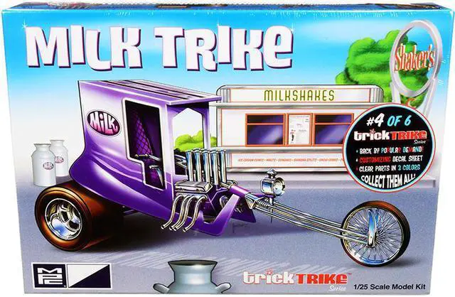 Main image of Skill 2 Model Kit Milk Trike "Trick Trikes" Series 1/25 Scale Model by MPC