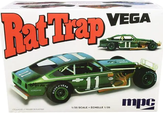 Main image of Skill 2 Model Kit Chevrolet Vega Modified "Rat Trap" 1/25 Scale Model by MPC