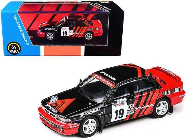 Main image of Mitsubishi Galant VR-4 #19 "Yokohama" Lombard R.A.C. Rally (1992) 1/64 Diecast Model Car by Paragon