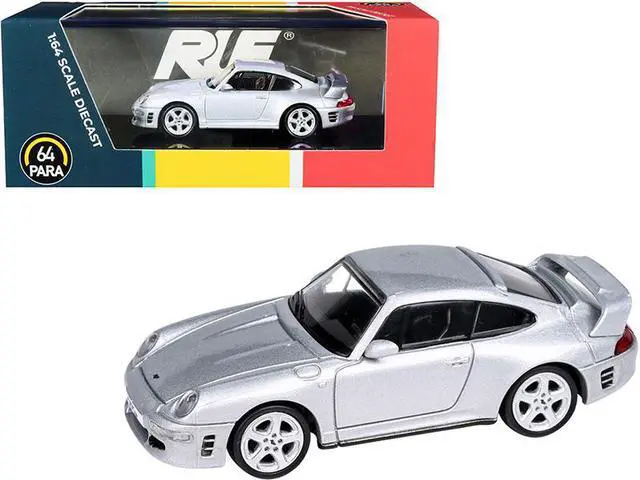 Main image of RUF CTR2 Silver Metallic 1/64 Diecast Model Car by Paragon