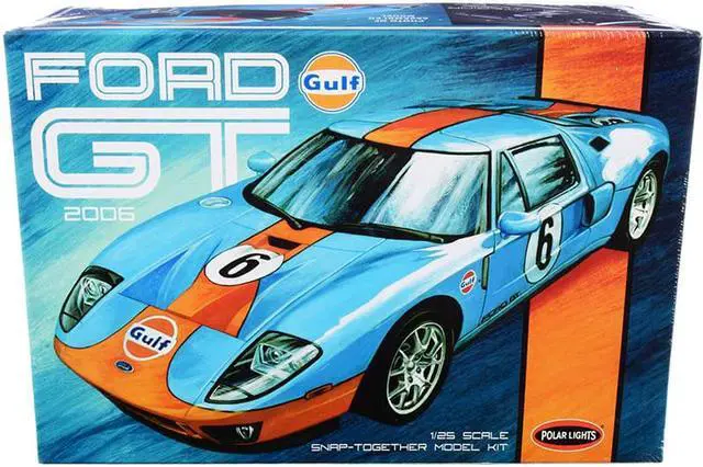 Alt view image 7 of 7 - Polar Lights 955 1/25 2006 Ford GT Snap Kit