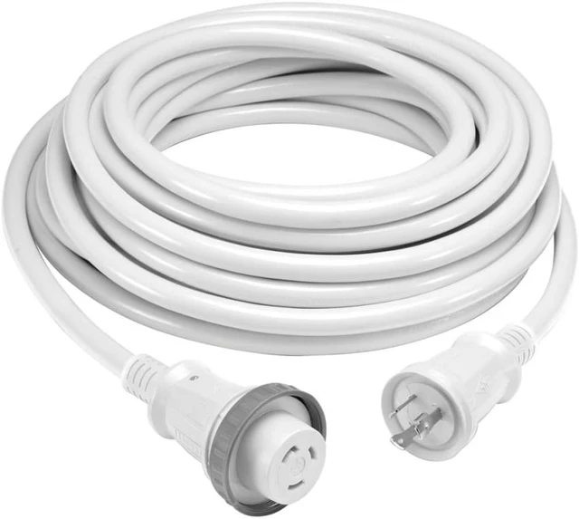 Main image of HUBBELL HBL61CM03WLED 30 AMP - 25 FOOT CORDSET WITH LED WHITE