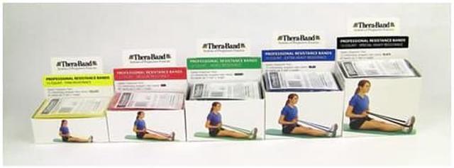 THERABAND Professional Non-Latex Resistance Bands - Ideal for Physical  Therapy and Home Workouts