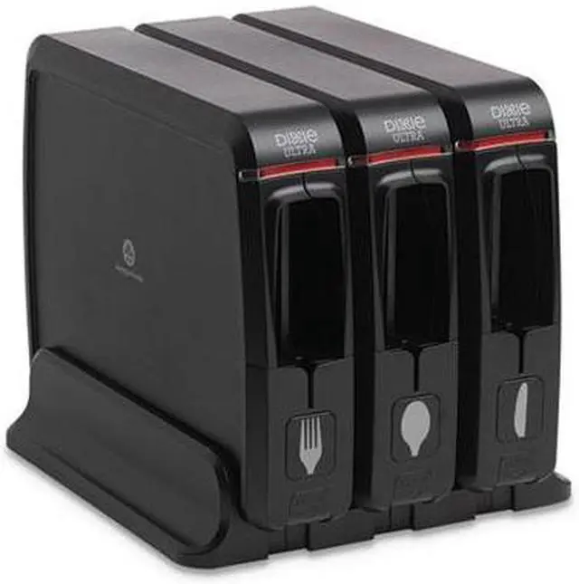 Main image of ZZ 393929_13 SSW3D85  DIXIE FOOD SERVICE SmartStock Wrapped Cutlery Dispenser, Forks/Knives/Spoons,
