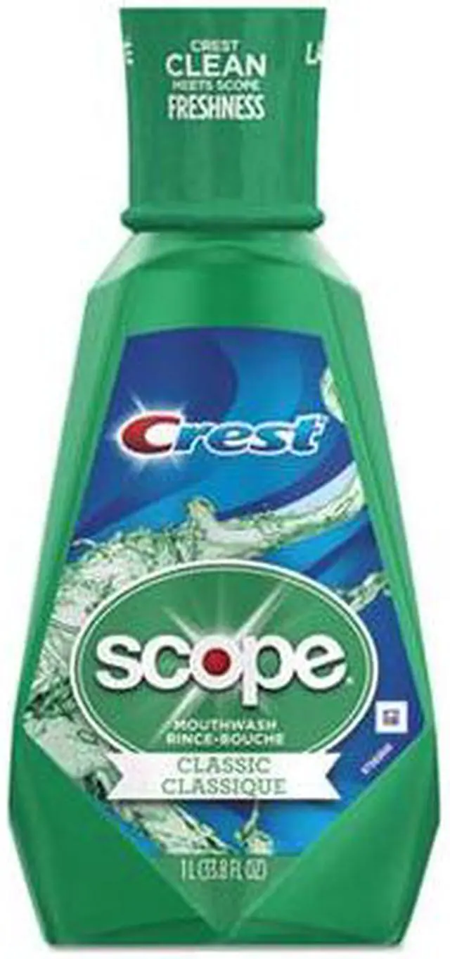 Alt view image 6 of 6 - Scope Mouthwash Original Mint - 33.33 oz