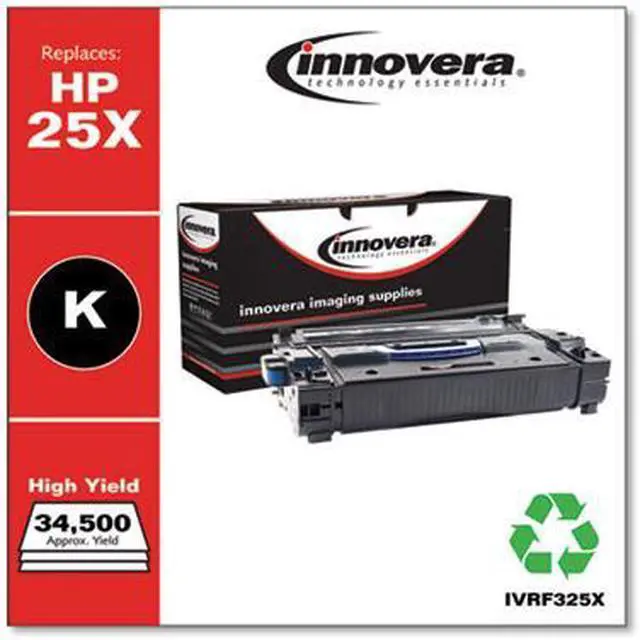 Alt view image 15 of 20 - Innovera Compatible Black High Yield Toner Cartridge (Alternative for HP 25X/CF325X)