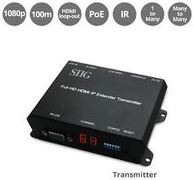 Alt view image 14 of 20 - HD HDMI EXTENDER OVER IP WITH